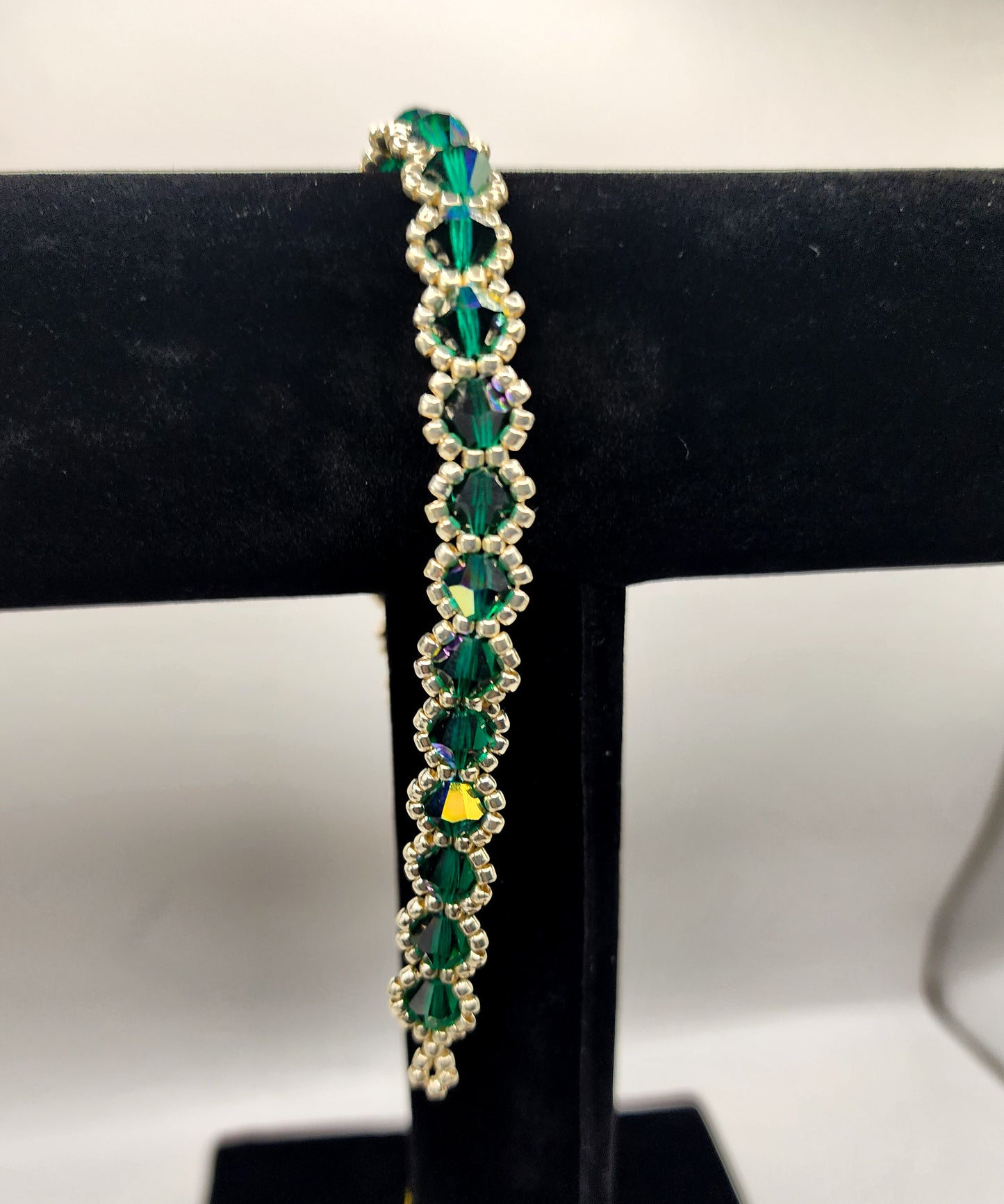 Emerald Crystal Bracelet
