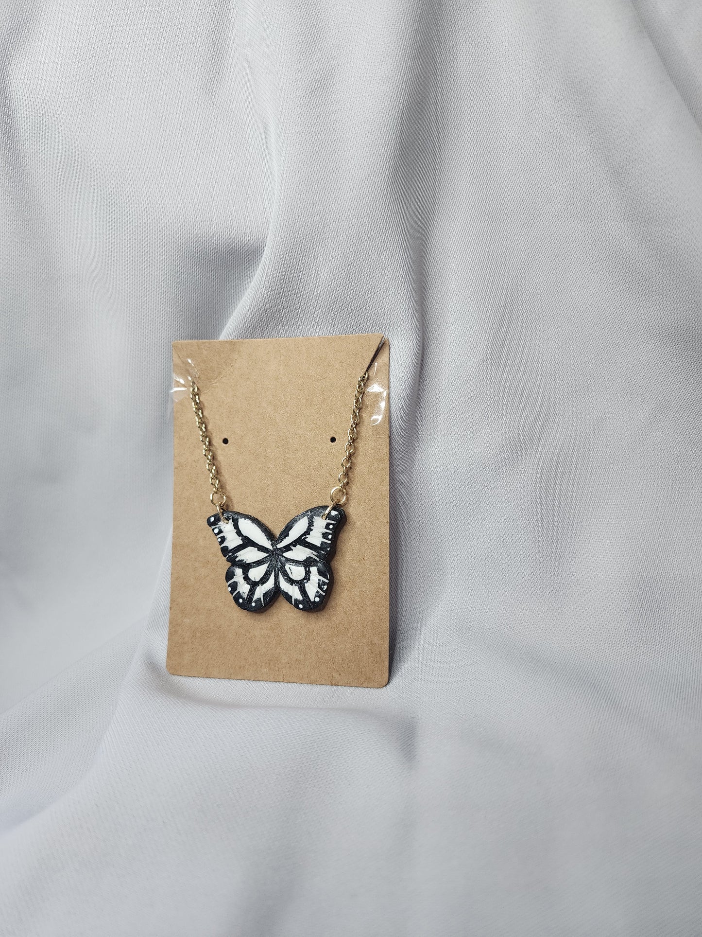 Shadow Butterfly Necklace