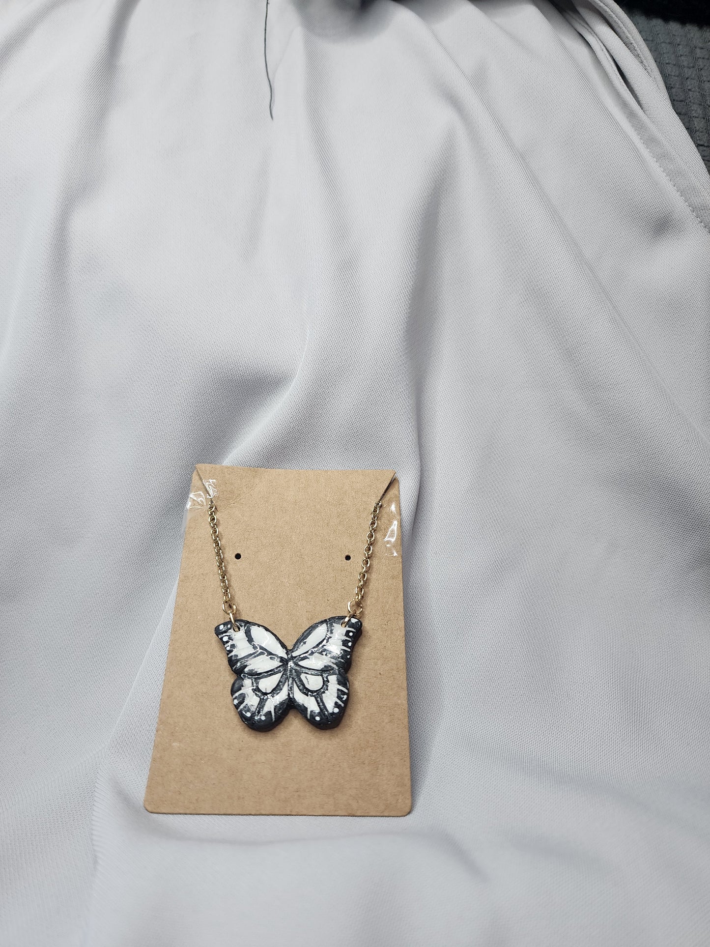 Shadow Butterfly Necklace