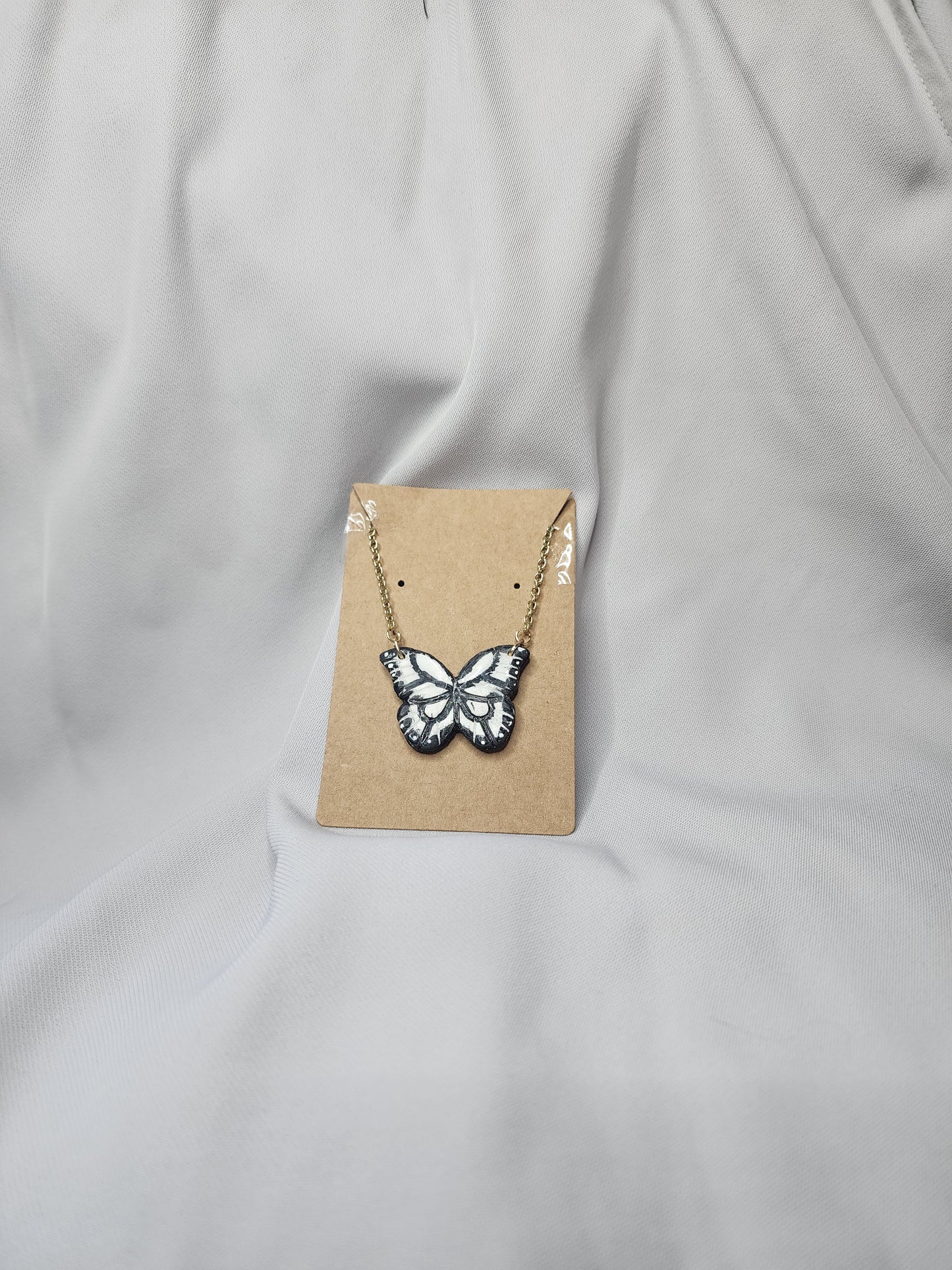 Shadow Butterfly Necklace