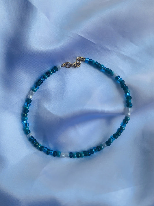 Sea Foam Anklet
