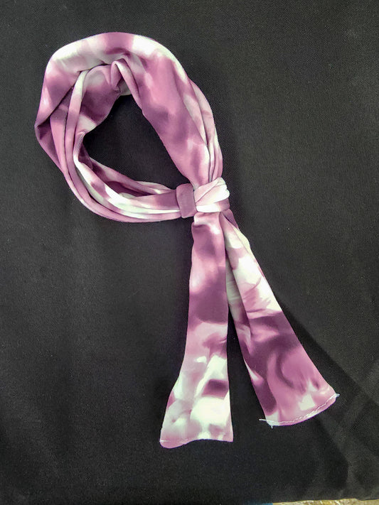 Tie-dye Purple Sash