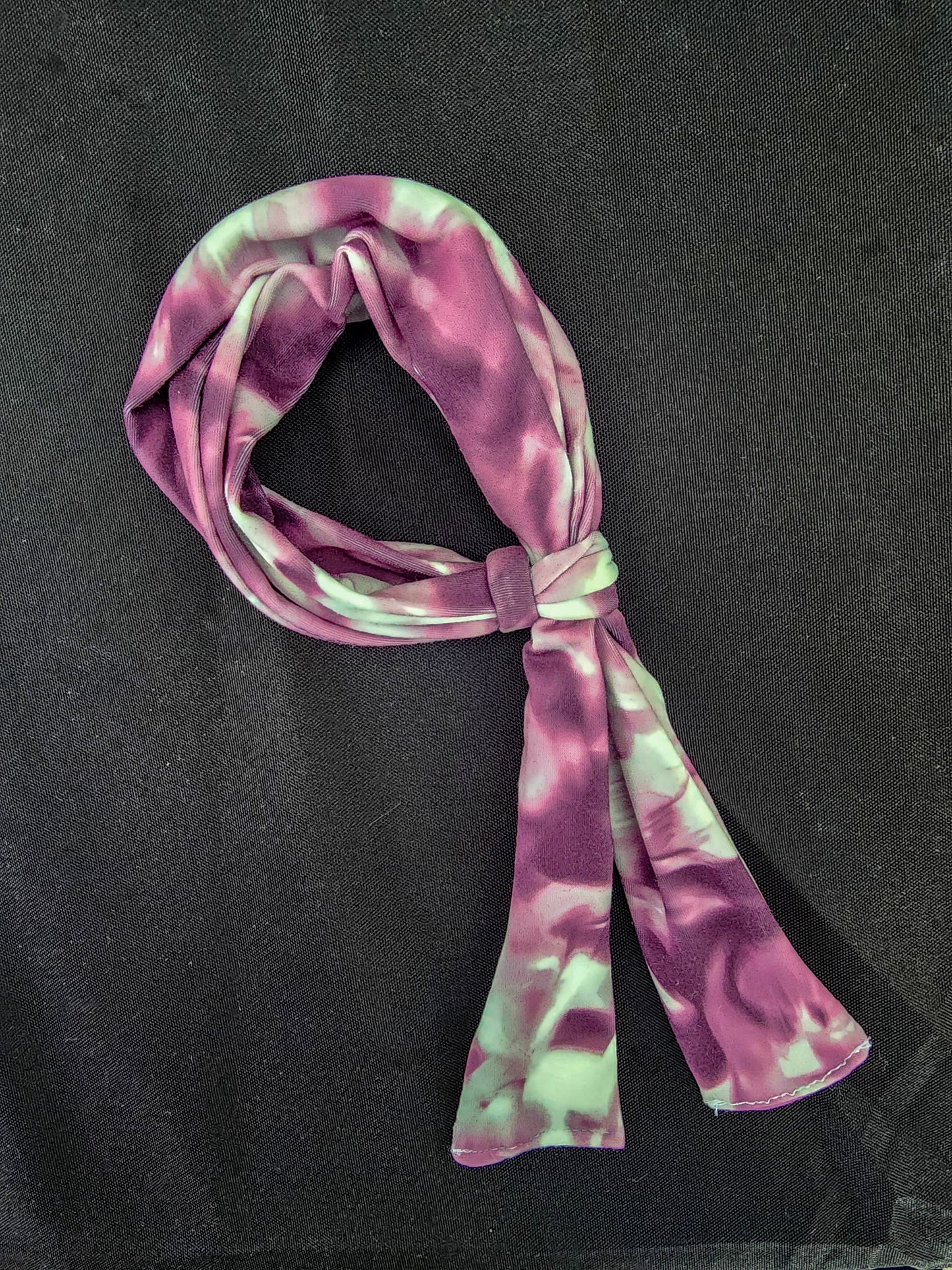 Tie-dye Purple Sash