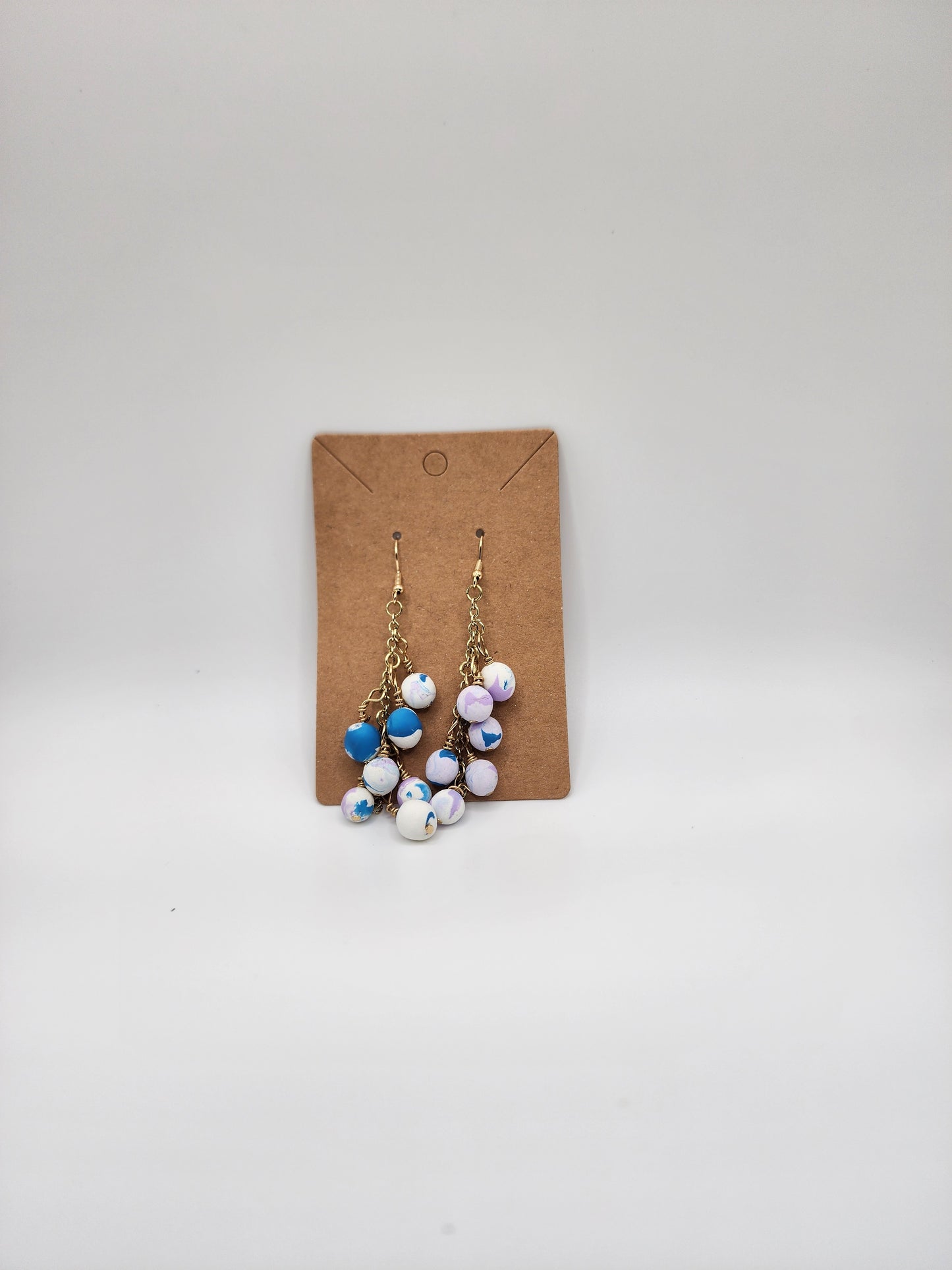 Block Color Pea Earrings