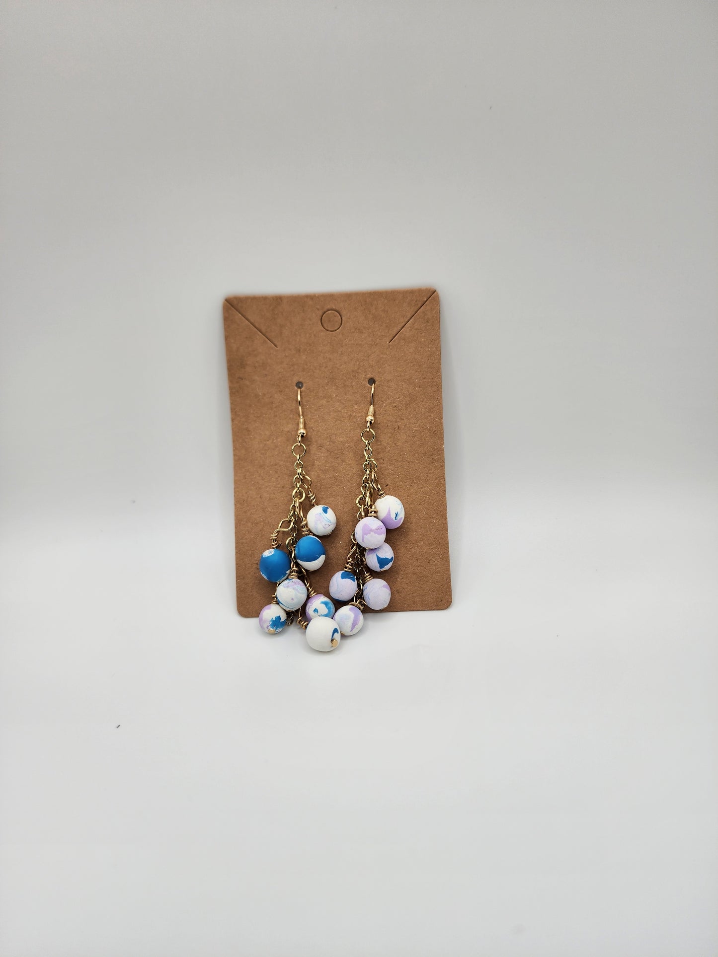 Block Color Pea Earrings